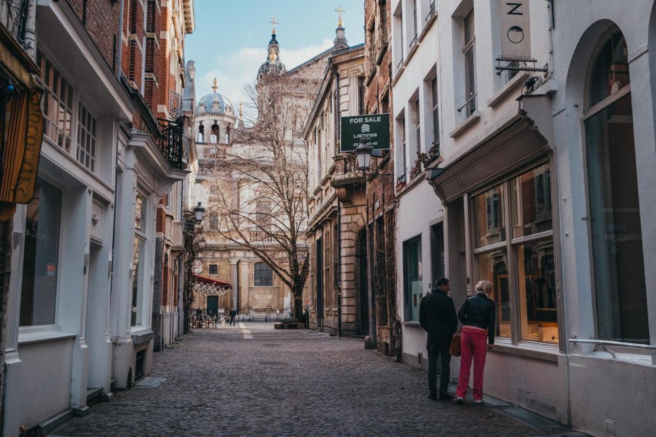 Huize 'De Moriaan' In Historic Center Antuérpia Exterior foto